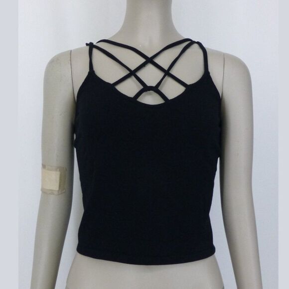 Express One Eleven Criss Cross Adjustable Spagetti Strap Cami - Picture 2 of 11